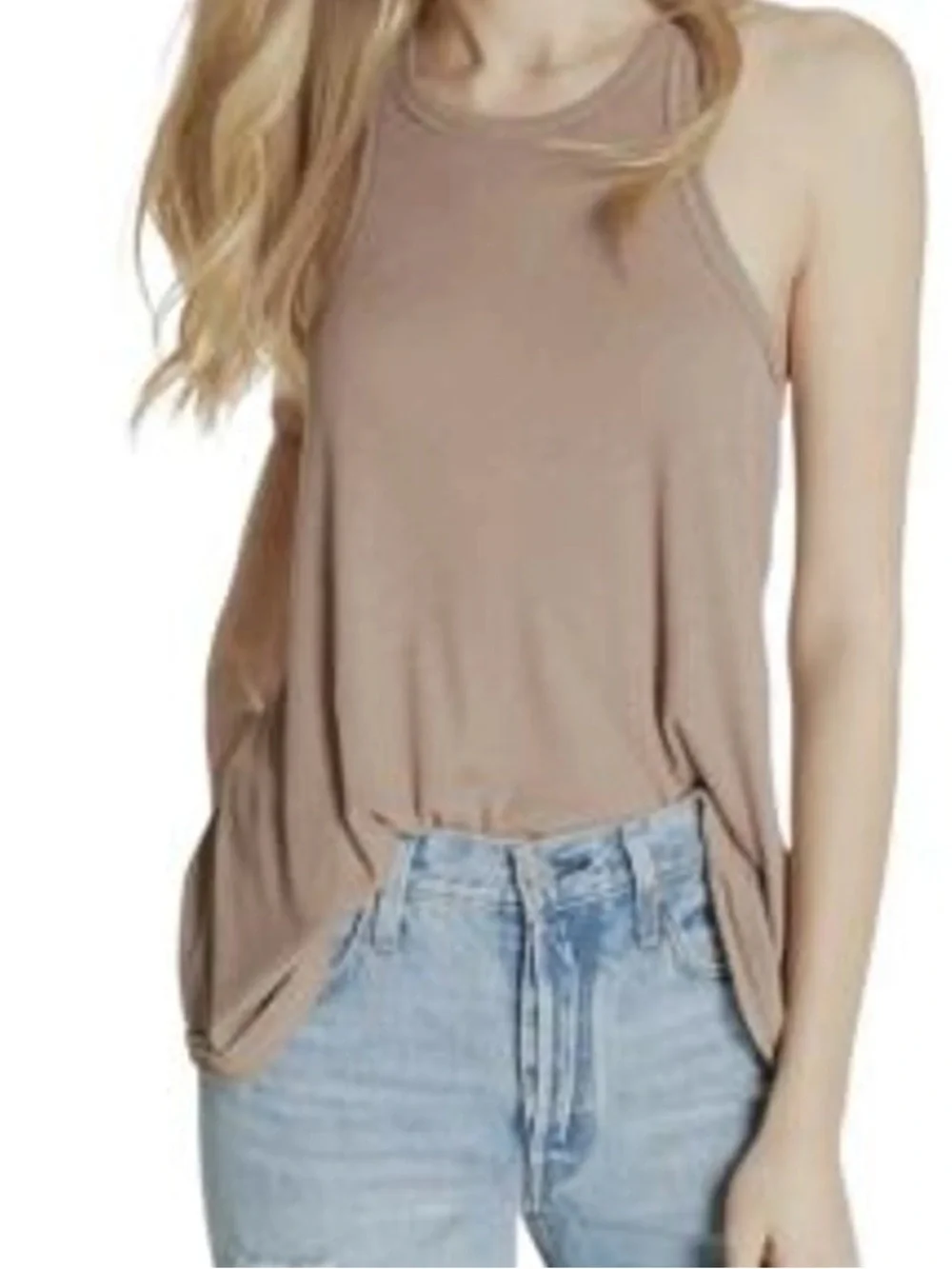 Free People Ribbed Top - Picture 2 of 5